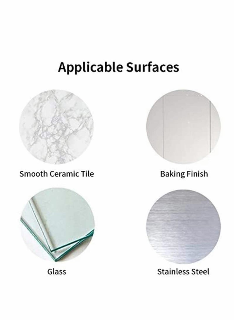 Towel Holder, No Drilling Self Adhesive Towel Holders Hook Rack Towel Hangers Hand Towel Hook Tea Towel Holders Wall Mount for Bathroom Kitchen Required Kitchen Shower, 2 Pack - Image 2