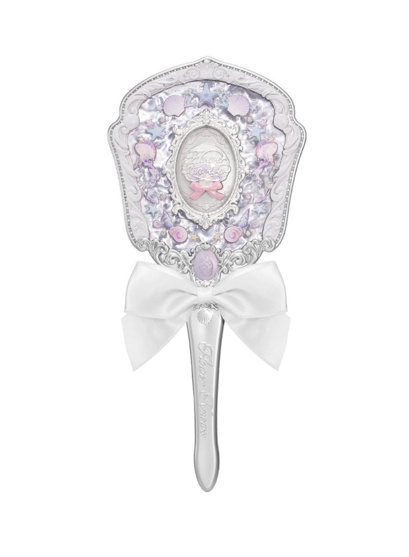 Flower Knows Shell's Jewel Hand Mirror - Pearly White  - Image 1