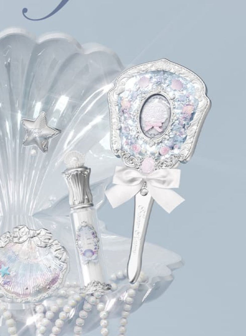 Flower Knows Shell's Jewel Hand Mirror - Pearly White  - Image 3