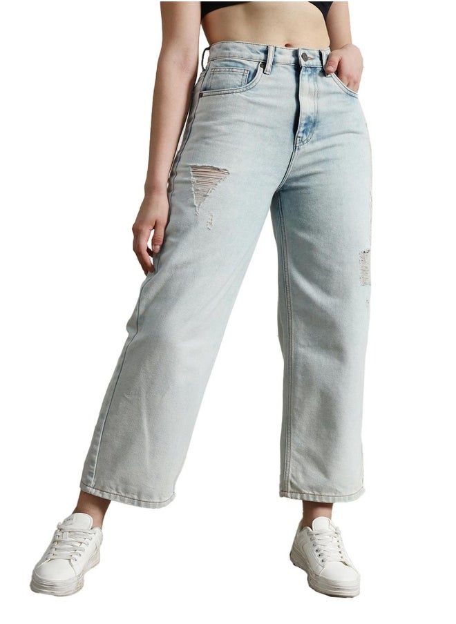 Hubberholme Indigo Jeans For Women  - Image 5