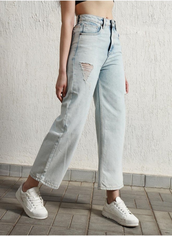 Hubberholme Indigo Jeans For Women  - Image 2