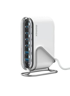 Momax 120W 6 Port GaN Desktop Charger USB-C & USB-A  - Image 1