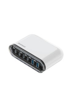 Momax 120W 6 Port GaN Desktop Charger USB-C & USB-A  - Image 3