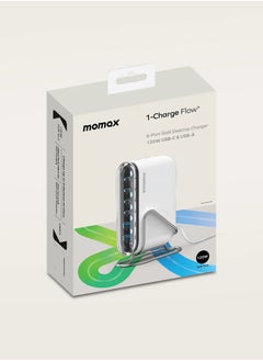Momax 120W 6 Port GaN Desktop Charger USB-C & USB-A  - Image 4
