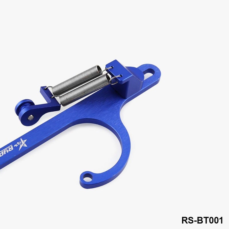 RYANSTAR RACING دعامة كابل الخانق 4150 4160 سلسلة دعائم الخانق من الألمنيوم القابل للتعديل باللون الأزرق - Image 3