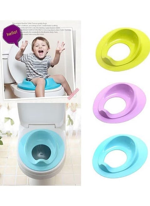 Multicolored potty base for children