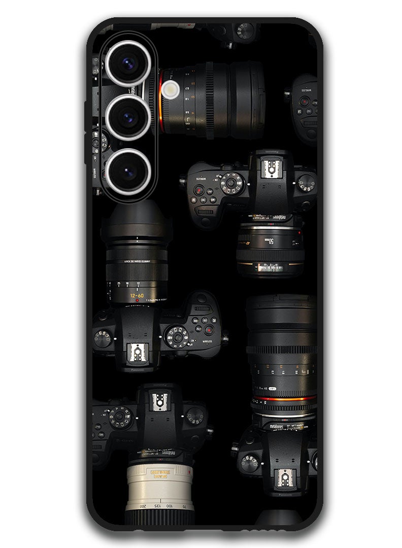 Theodor Protective Case Anti Scratch Shock Proof Bumper Cover For Samsung Galaxy S24 FE cameras_lenses_photo - Image 1