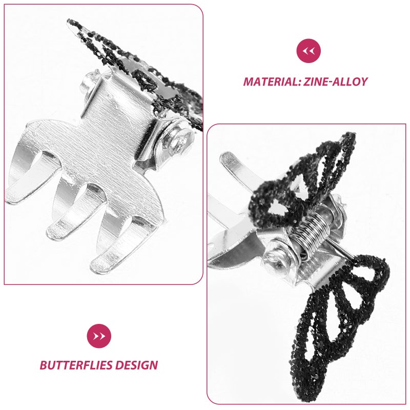 24Pcs Hair Butterflies Clips Party Hairpin Lovely Kids Headdress Hair Decors - Image 4