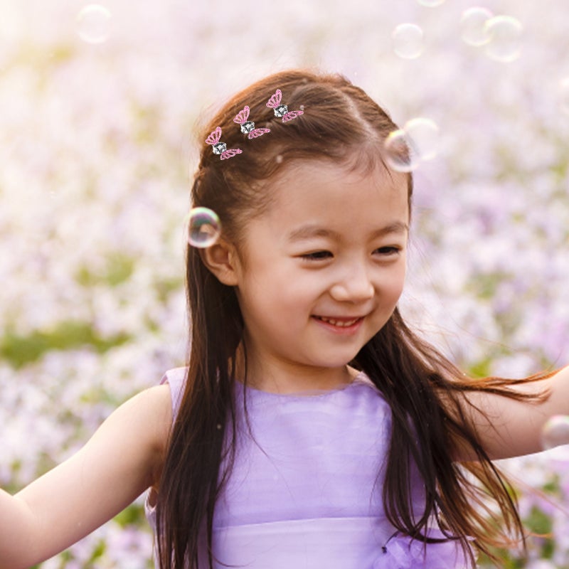 24Pcs Hair Butterflies Clips Party Hairpin Lovely Kids Headdress Hair Decors - Image 3