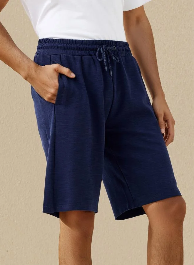 Kappa Men Core Drawstring Closure Shorts