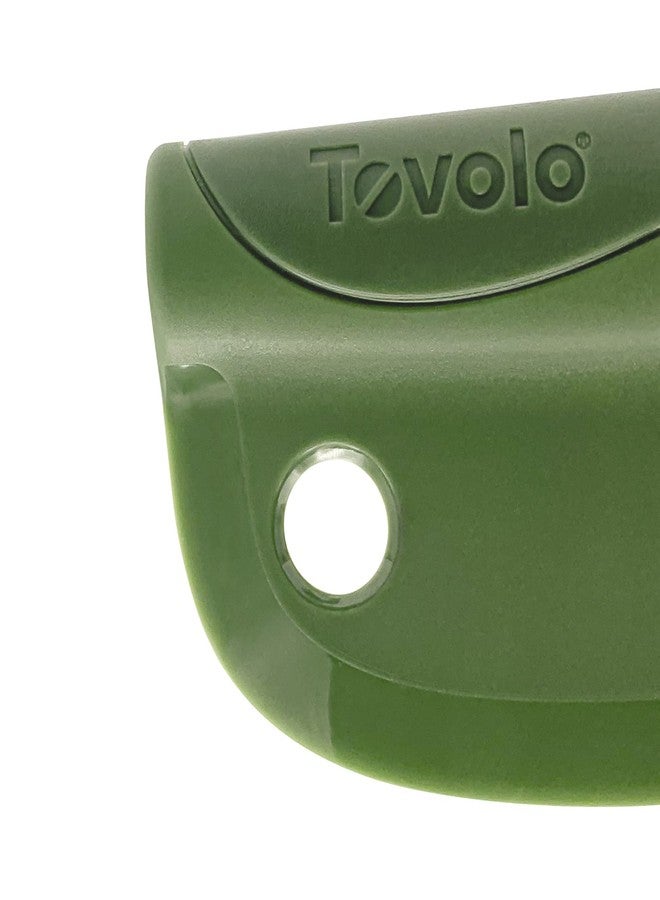 توفولو أداة توفولو 2 في 1 للكرنب والأعشاب، قطاعة كرنب وخضراوات ومقشرة أعشاب، مفرمة كرنب وخضراوات وقطاعة أعشاب، أداة مطبخ لتحضير وجبات الكرنب، آمنة للغسل في غسالة الصحون وخالية من مادة BPA - Image 3