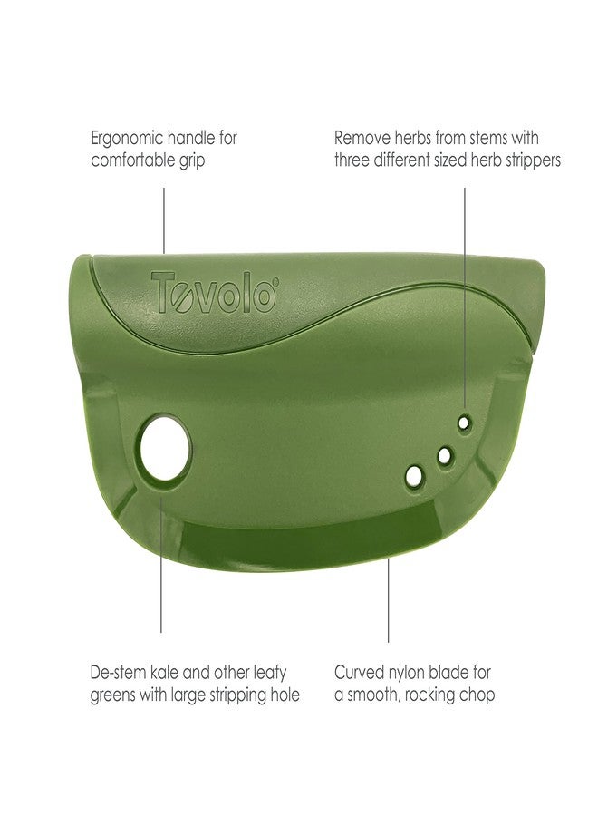 توفولو أداة توفولو 2 في 1 للكرنب والأعشاب، قطاعة كرنب وخضراوات ومقشرة أعشاب، مفرمة كرنب وخضراوات وقطاعة أعشاب، أداة مطبخ لتحضير وجبات الكرنب، آمنة للغسل في غسالة الصحون وخالية من مادة BPA - Image 2
