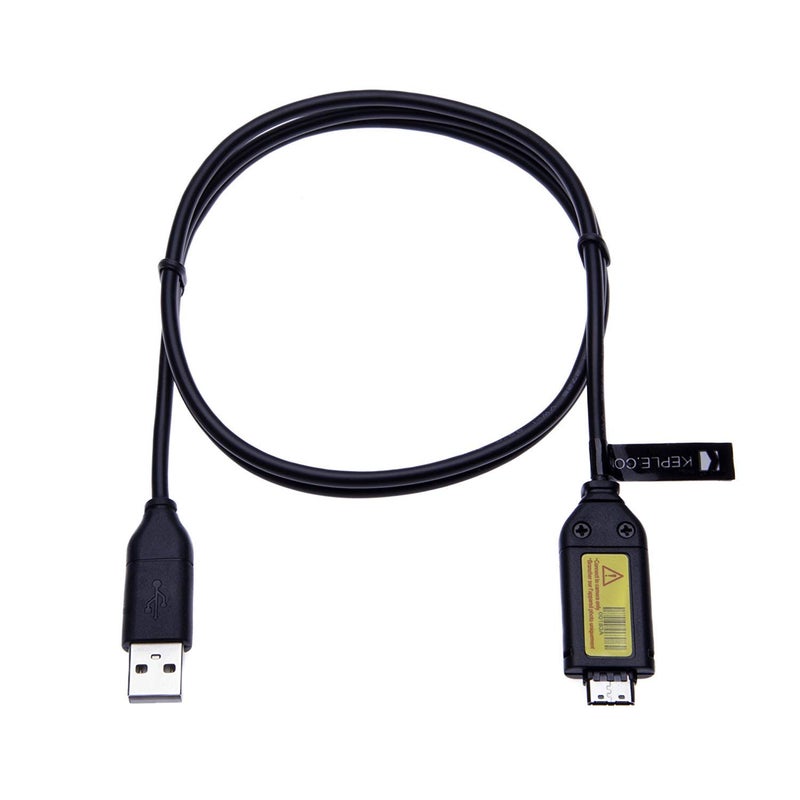 Keple شاحن USB وكابل بيانات لكاميرات سامسونج الرقمية EX، L، WB، S، SL، ST، SH، P، PL سلسلة SUC-3 SUC-5 SUC-7 كابل نقل البيانات والشحن - Image 4