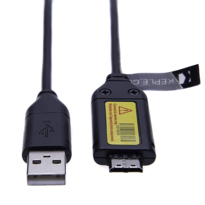 Keple شاحن USB وكابل بيانات لكاميرات سامسونج الرقمية EX، L، WB، S، SL، ST، SH، P، PL سلسلة SUC-3 SUC-5 SUC-7 كابل نقل البيانات والشحن - Image 2