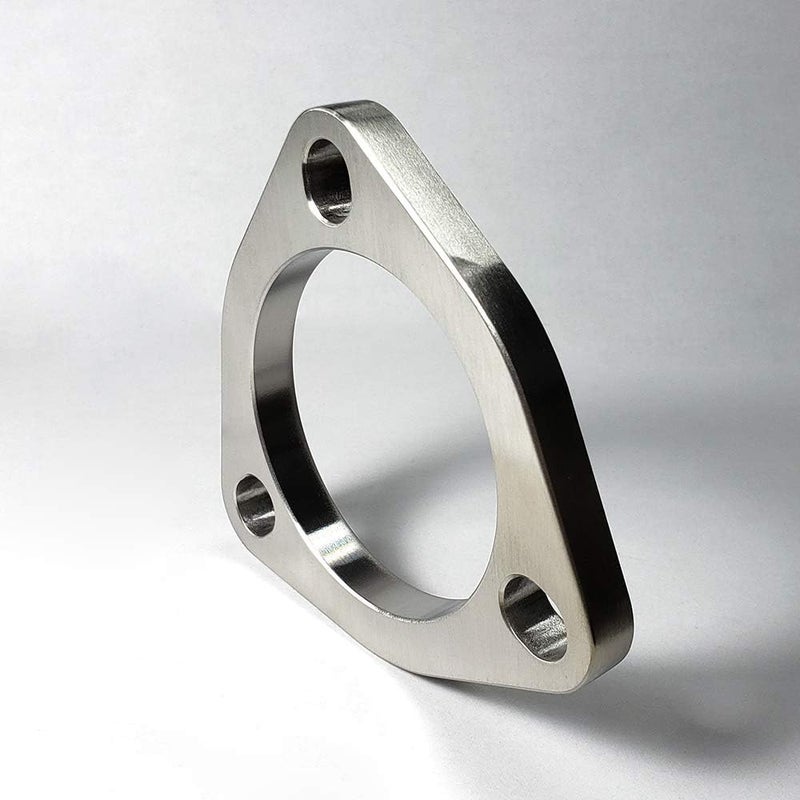 Stainless Bros 2.25" 3 Bolt Stainless Steel Exhaust Flange SS304 - Stainless Bros - Image 1