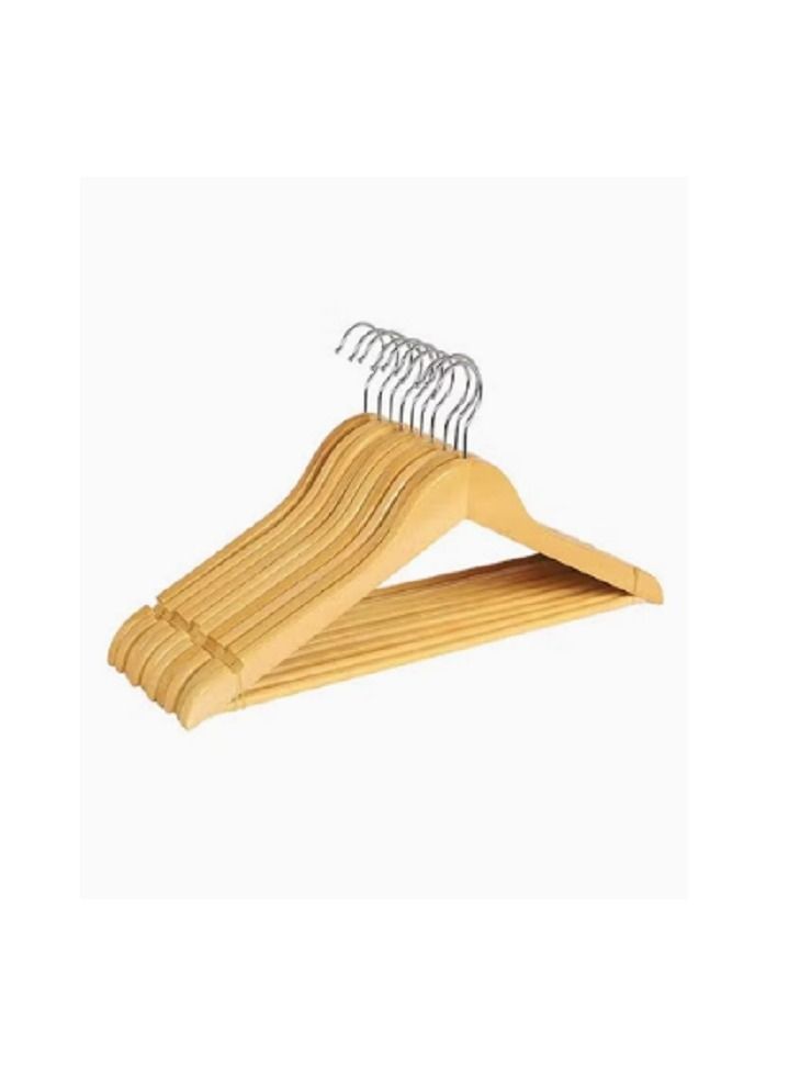 Yatai 20-Piece Non Slip Cloth Hangers Set Beige 22.5 x 45cm - Image 1