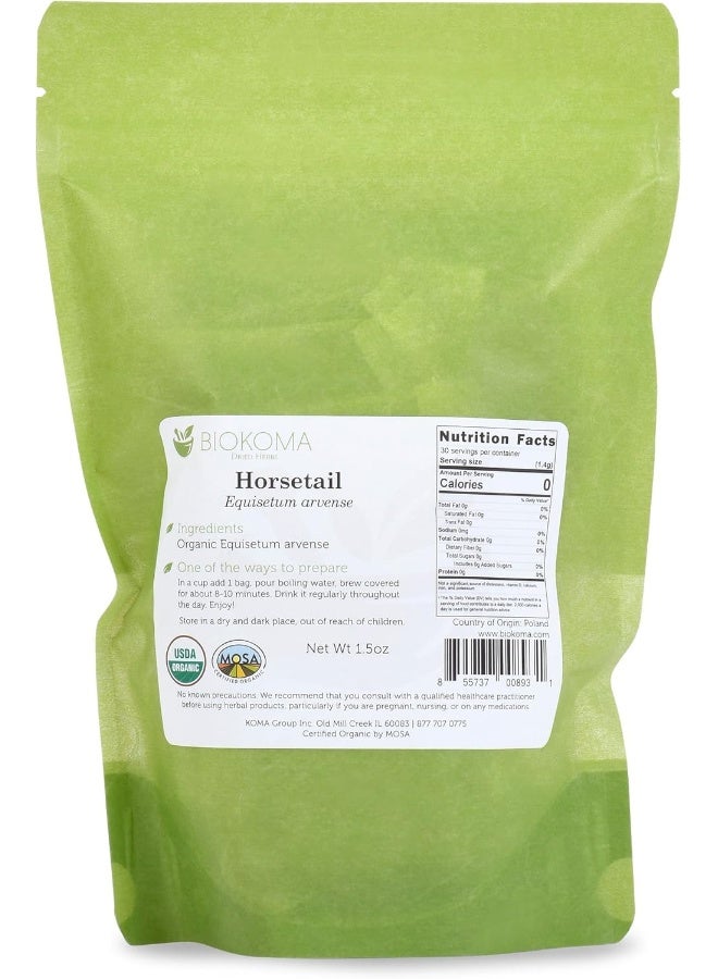 Biokoma Organic Horsetail Dried Herb Tea - Image 2