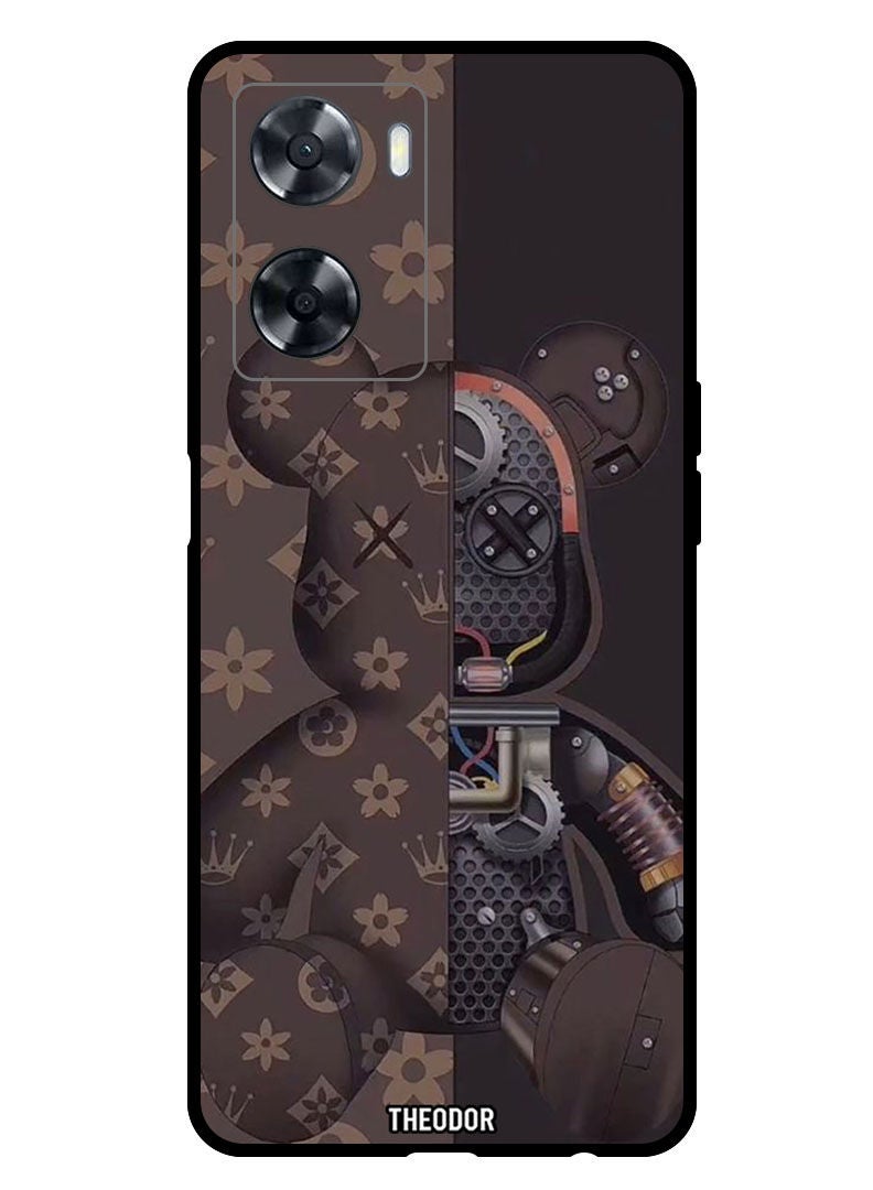 Theodor Protective Case Anti Scratch Shock Proof Bumper Cover For Oppo A57 4G Kaws - Image 1