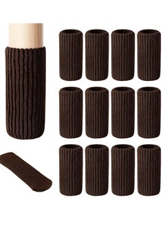 Y&D Chair Leg Socks  16 Pcs High Elastic Knitted Floor Protectors Thickening Furniture Socks Coffee Covers Set Move Easily and Reduce Noise  - Image 1