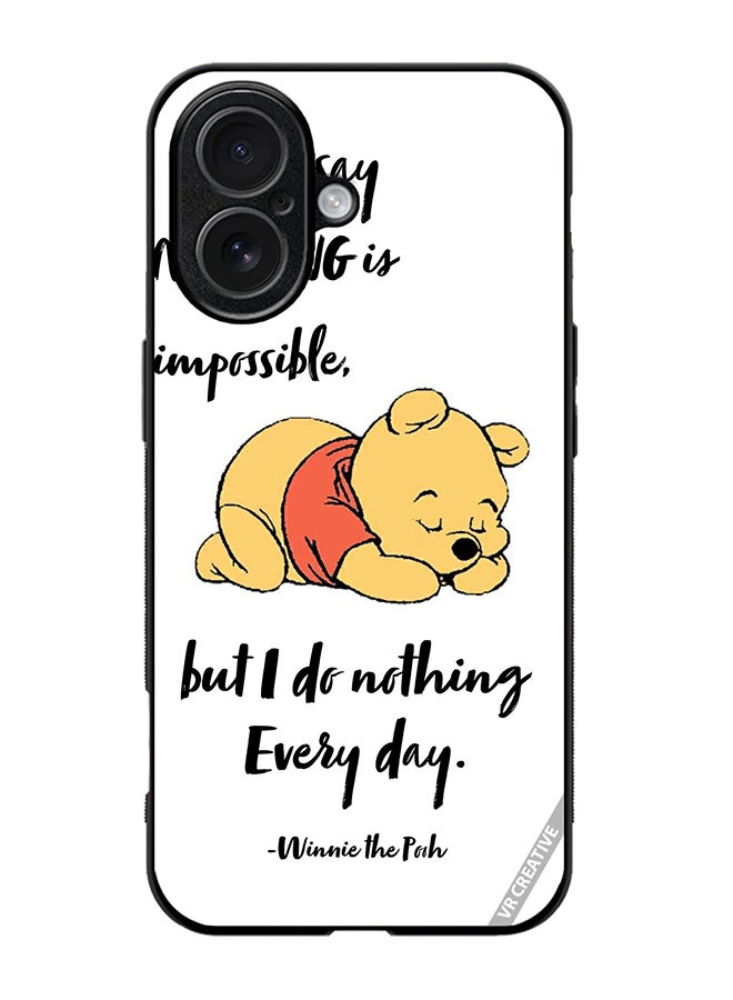 Protective Case Cover For Apple iPhone 17 Nothing Winnie Design Multicolour