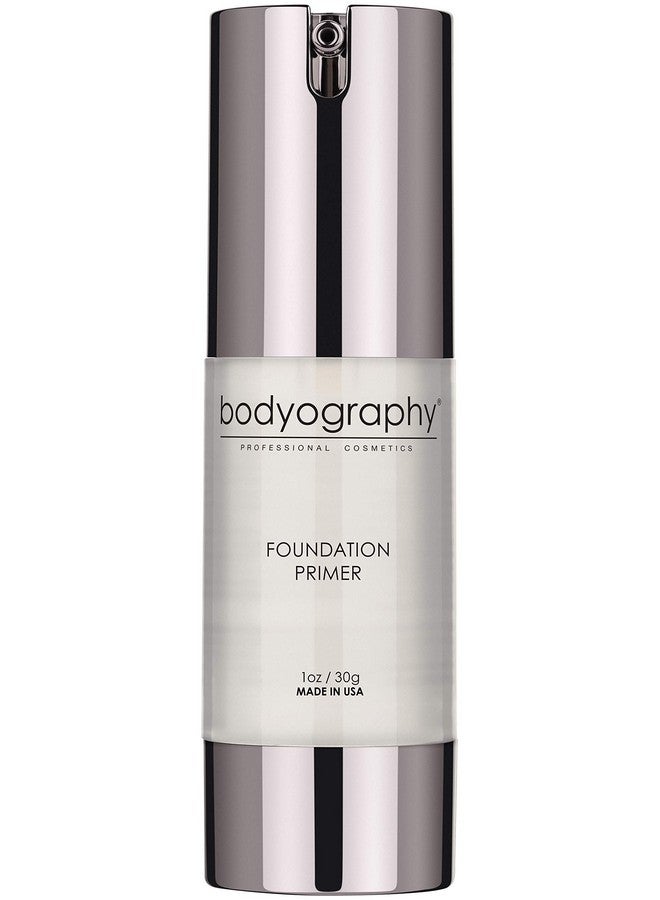 BODYOGRAPHY - Foundation Primer (Clear): Flawless Anti-Aging Salon Makeup Primer w/Vitamin E, A, Jojoba, Grapeseed Oil | Control Shine | Gluten-Free, Cruelty-Free, 1 oz. - Image 1