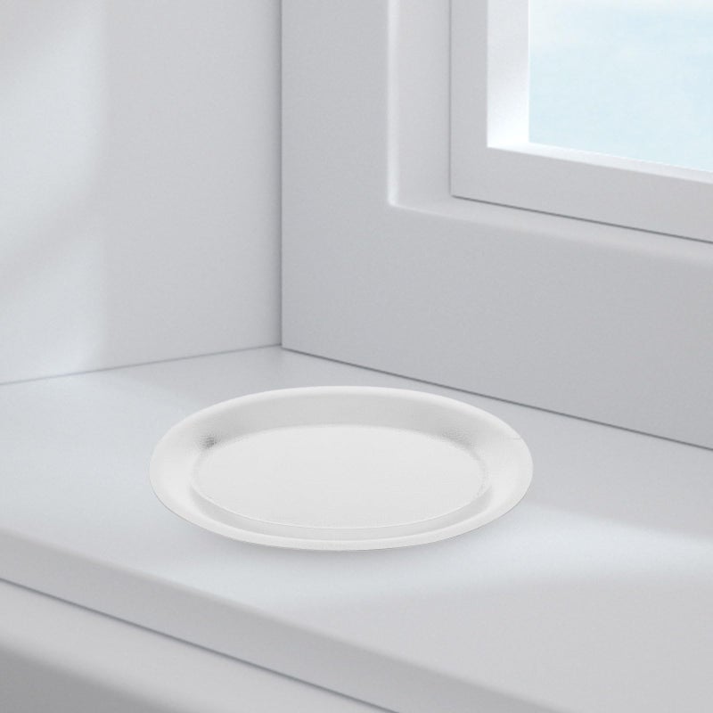 Oval Stainless Steel Serving Tray 27 5cm Silver Metal Platter For Steak Picnic Outdoor - Image 5