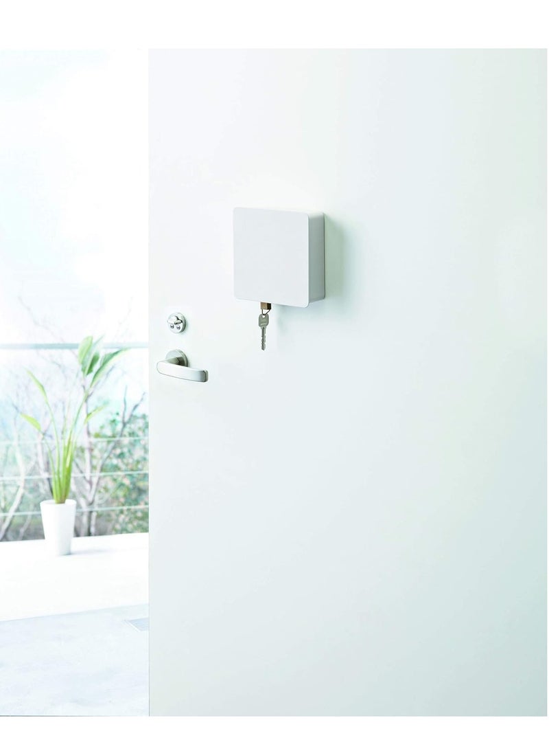 GUDOO Home Tower Square Magnetic Key Cabinet - Keychain Holder Organizer - Steel  - Image 2