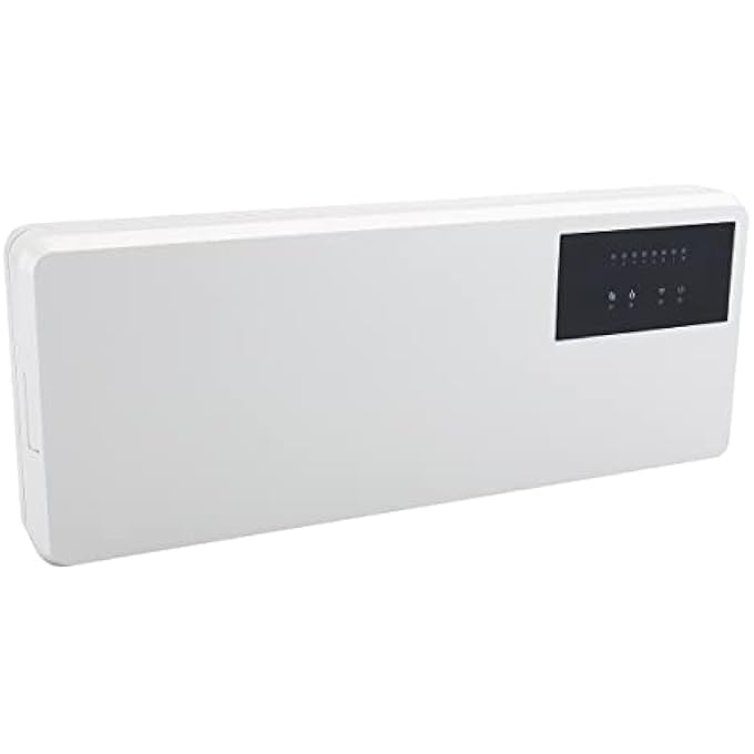 UNDERFLOOR HEATING WIRING CENTER WG526, WORKS FOR 230V THERMOSTAT AND ACTUATORS, 8 ZONES HEATING CONCENTRATOR, COUPLED GAS WATER HEATER AND WATER PUMP WHITE - Image 1