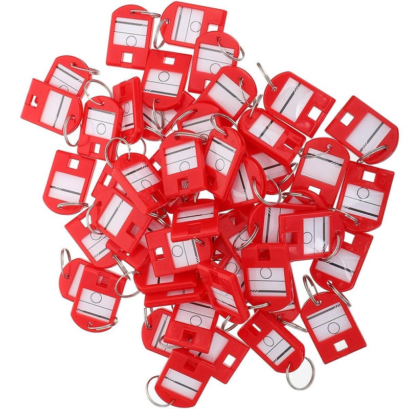 35 Pcs Colorful Key Tags with Numbered Rings for Home Office Travel Storage - Image 2