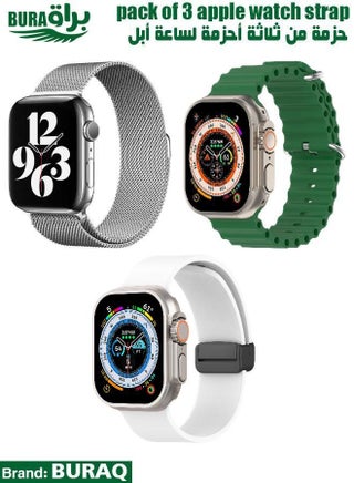 Apple Watch Band Strap For Apple Watch Ultra 2/Ultra 49mm, Series 10 46mm, 9/8/7 45mm, SE2/SE/6/5/4 44mm, 3/2/1 42mm - pzsku/ZEA7F1A023E03BFC69898Z/45/_/1733885634/1bcf22af-5784-4b22-9bb3-7795d407d2e0
