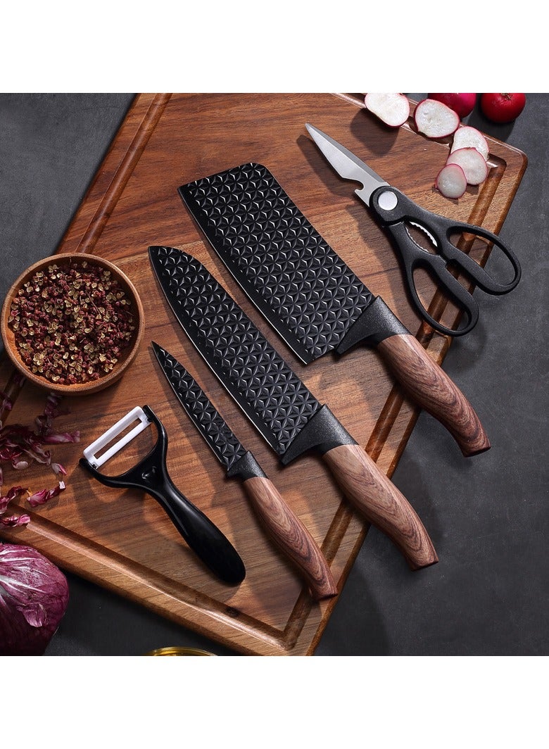 New 5-piece knife set, exquisite gift box  - Image 1