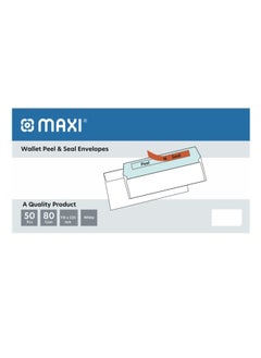 Maxi 500-Piece Peel And Seal Envelopes 115x225mm White  - Image 2