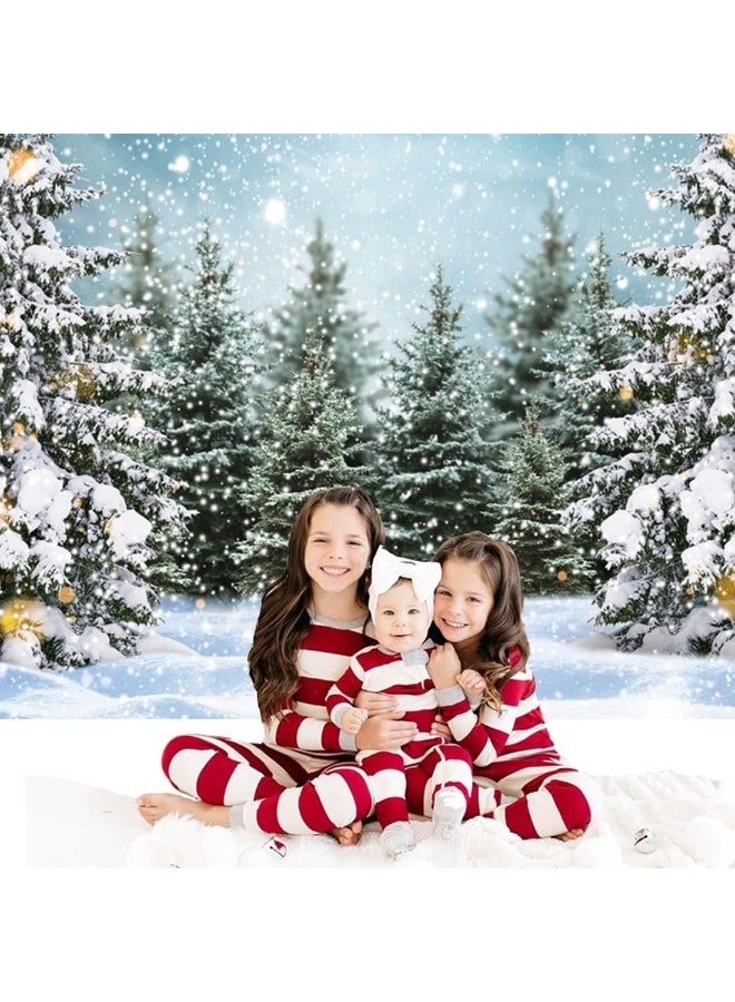 BPA Merry Christmas Backdrop for Photography, 7X5ft Winter Snowman Background - Image 5