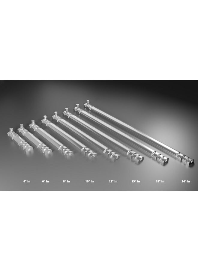 Atlantic Atlantic Aluminium Tower Bolt 4 inch for homes and offices, S.S Finish, Pack of 12 Pcs  - Image 5