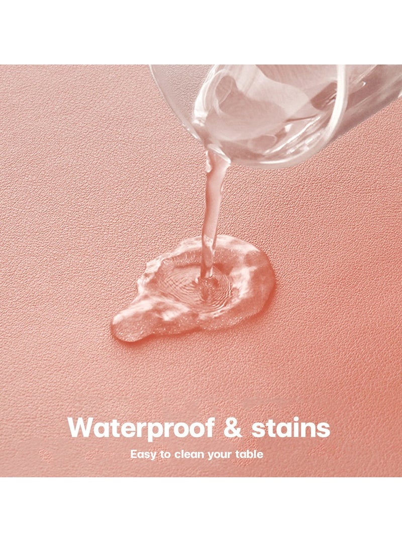 Mouse Pad, Non-Slip and Waterproof, Suitable for Games, Work, Study, Black - Image 2