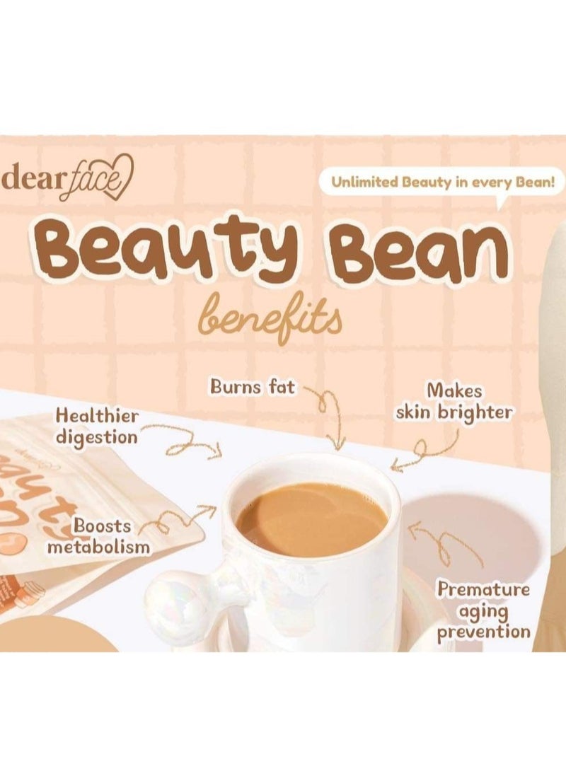 dear face Beauty Milk Bean Coffee Collagen - Image 2
