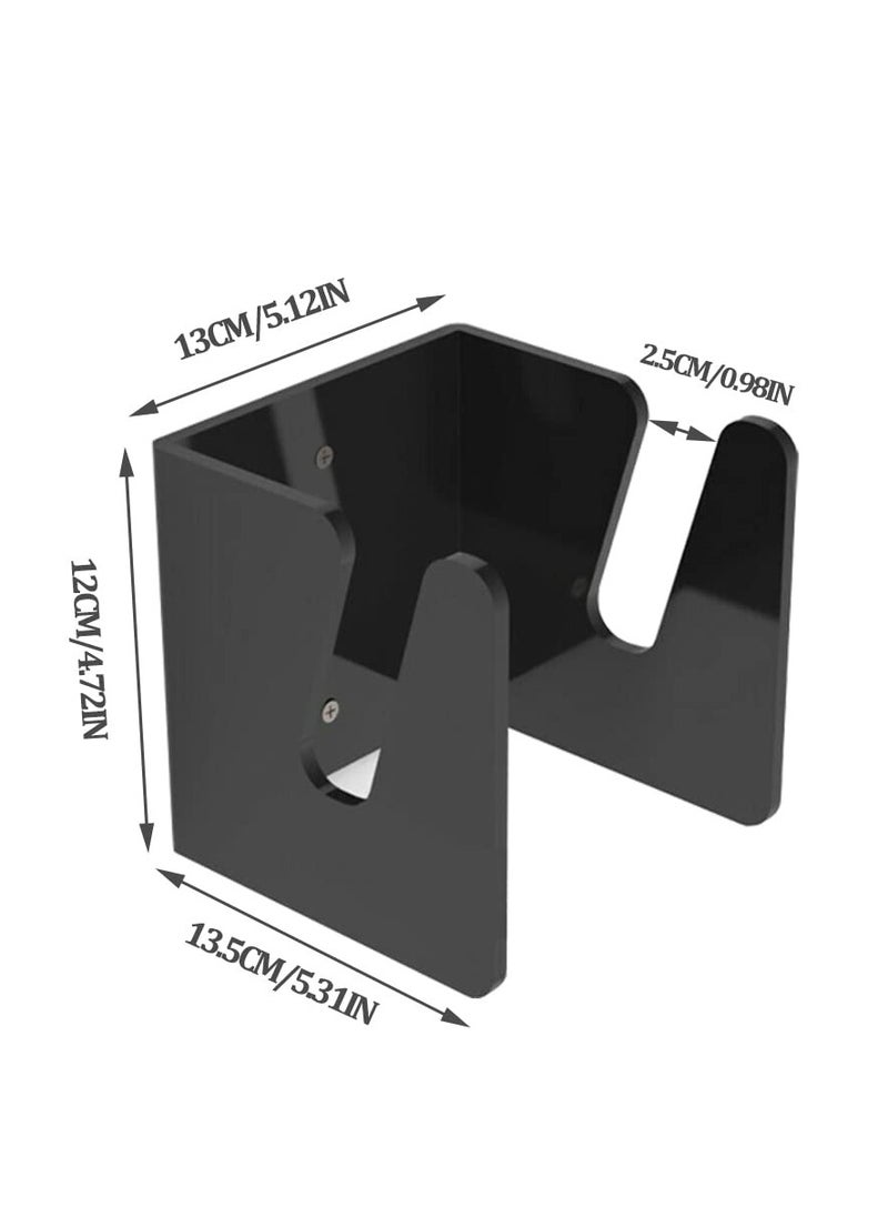 Generic 2pcs Skateboard Wall Mount, Longboard Hanger Skateboard Display Rack for Display and Storage of Long/ Skate/ Penny/ Cruiser Boards, Made of Acrylic, Gift for Skateboard Lovers, Easy to Install  - Image 3