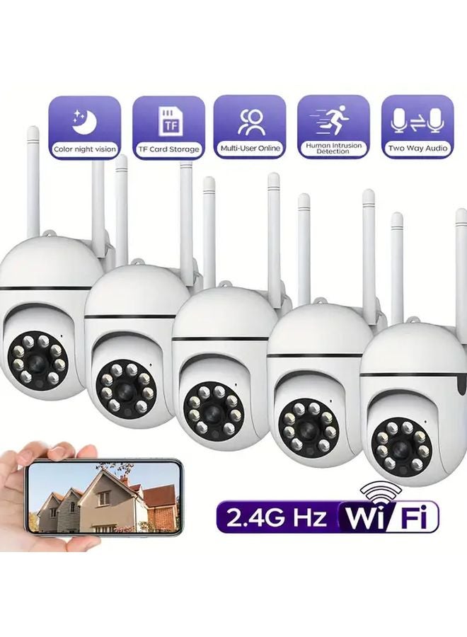 JOOAN Smart Human Tracking PTZ Security Camera AI Motion Detection 2 4G WiFi Indoor Outdoor Wireless CCTV System Dome Camera with Audio PTZ Control 1 Item - Image 2