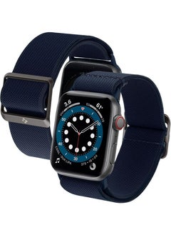 Spigen Lite Fit Band for Apple Watch Band Series 8 / 7 (41mm), Series 6/SE/5/4 (40mm) and Series 3/2/1 (38mm) - Navy  - Image 1