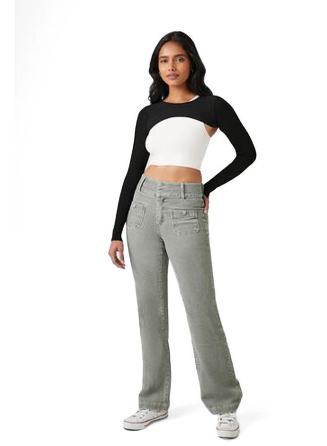 FOREVER 21 Super Cropped Sweater-Knit Top  - Image 5
