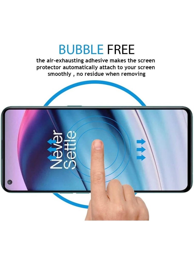 ميجوفاست واقي شاشة زجاجي مقوى لهاتف OnePlus NORD CE2 LITE، تغطية كاملة من الحافة إلى الحافة بإطار أسود - صلابة 9H، وضوح عالي الدقة، مقاوم للخدش، خالٍ من الفقاعات - Image 2