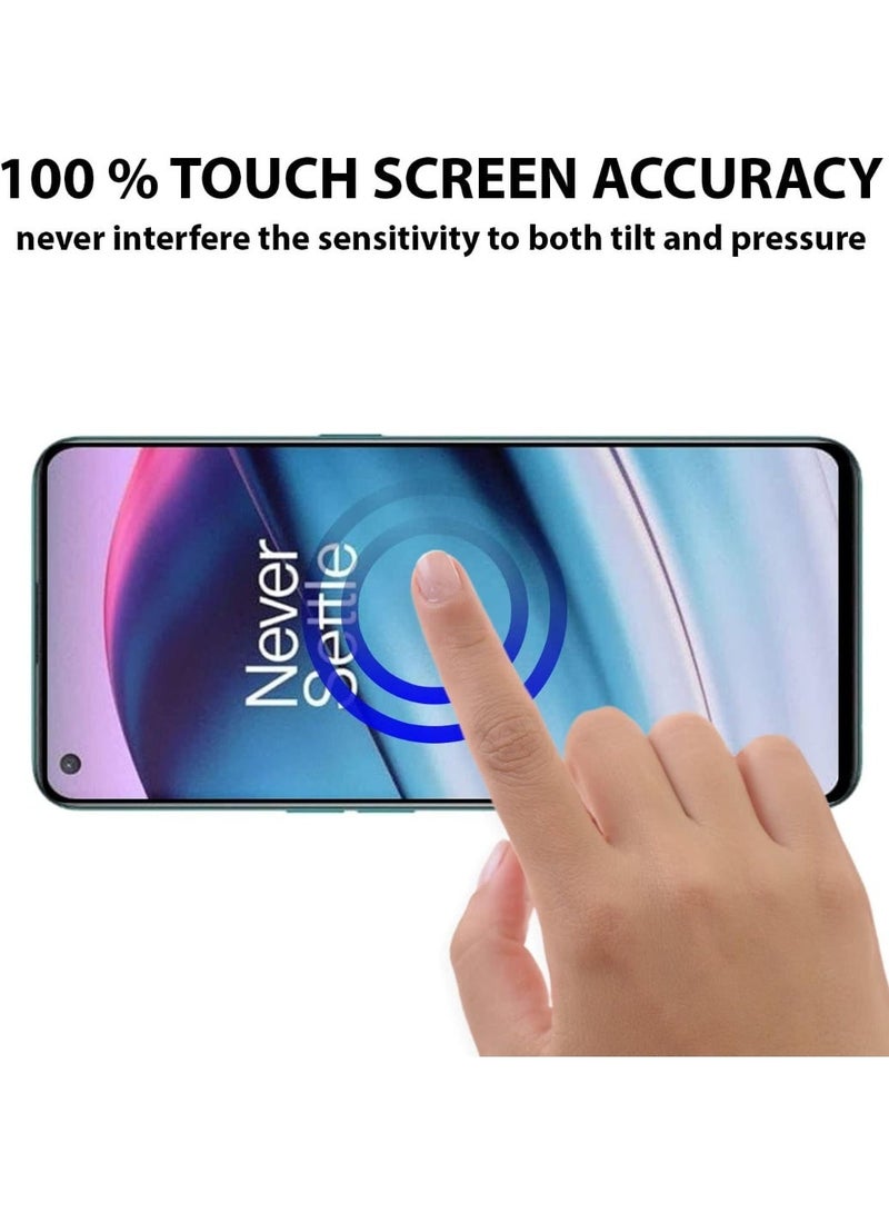 ميجوفاست واقي شاشة زجاجي مقوى لهاتف OnePlus NORD CE2 LITE، تغطية كاملة من الحافة إلى الحافة بإطار أسود - صلابة 9H، وضوح عالي الدقة، مقاوم للخدش، خالٍ من الفقاعات - Image 3