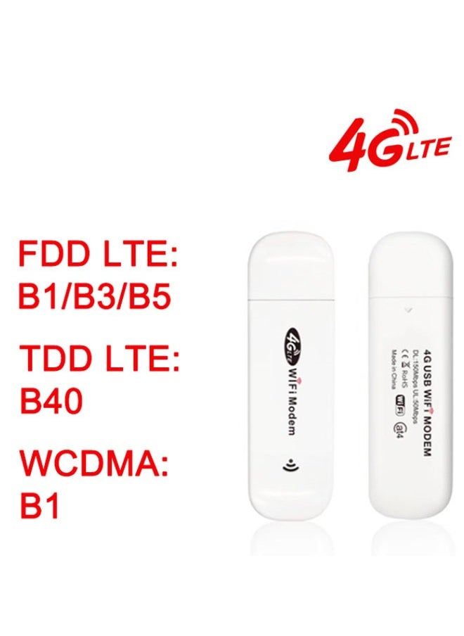 General - 4G LTE Mobile WiFi Hotspot Unlocked Universal Wireless Router Car WiFi Internet Portable Mini WiFi Router Device with SIM Card Slot 4G/LTE FDD, 4G LTE TDD, 3G WCDMA B1 - Image 1