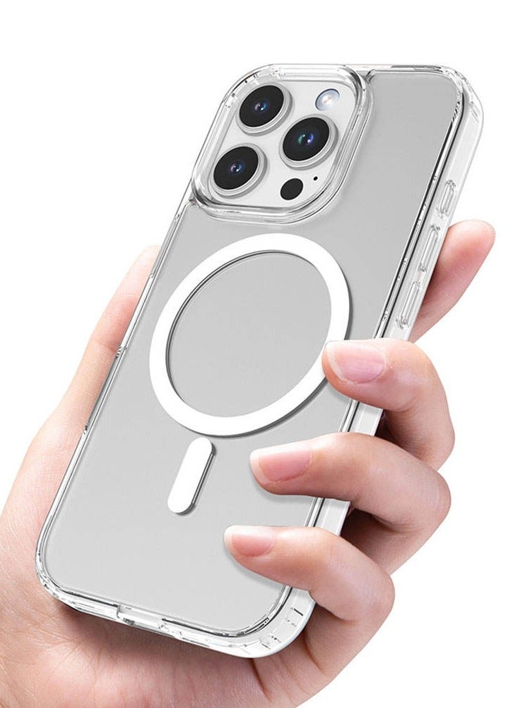 TEXEEM Clear Case for iPhone 16 Pro Max – Slim Transparent Protective TPU Cover with Shock Absorption & MagSafe Wireless Charging Compatibility - Image 2
