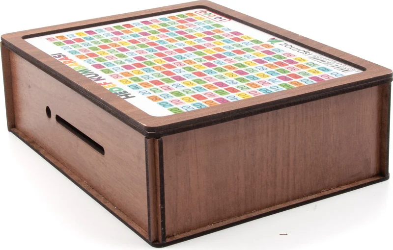 فاجونيك Parabox - 10,000 TL Piggy Bank - Wooden Money Saving Target Box - Gift Products