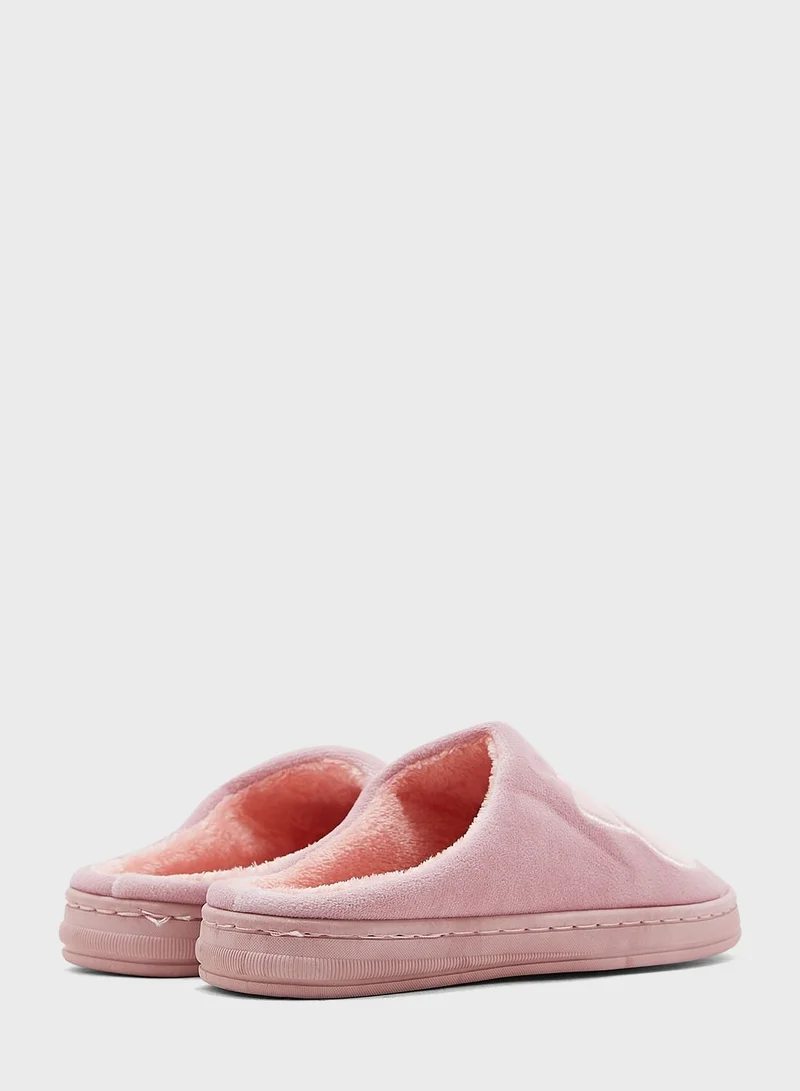 Ginger Welcome Home Cat Bedroom Slippers