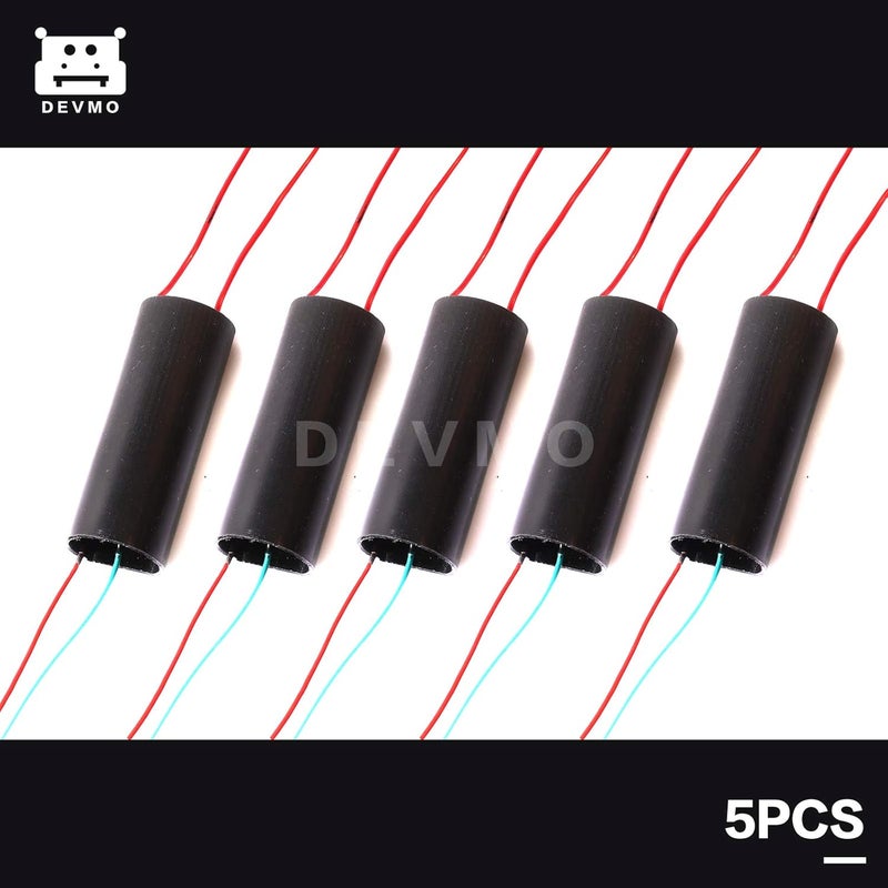 DEVMO 5PCS DC 3v-6v to 400kV 400000V Boost Step-up Power Module High-Voltage Generator - Image 2