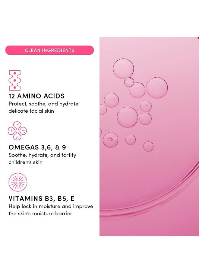 Evereden Evereden Kids Travel Set: Clean & Vegan 5-Piece Skin Care Set for Kids | Multi-Vitamin Kids Skin Care Set w/t Body Wash, Lotion, Face Wash, Cream, Shampoo & Conditioner | Stocking Stuffers for Kids  - Image 3