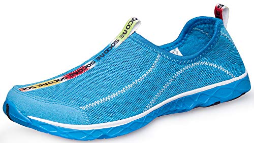 Zhuanglin Men's Quick Drying Aqua Water Shoes,3-Second Drainage & All-Terrain for Swimming,Hiking,Yoga - Image 2