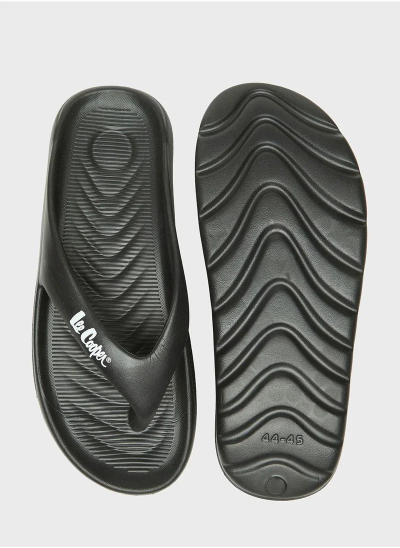 لي كوبر Logo Flip Flops